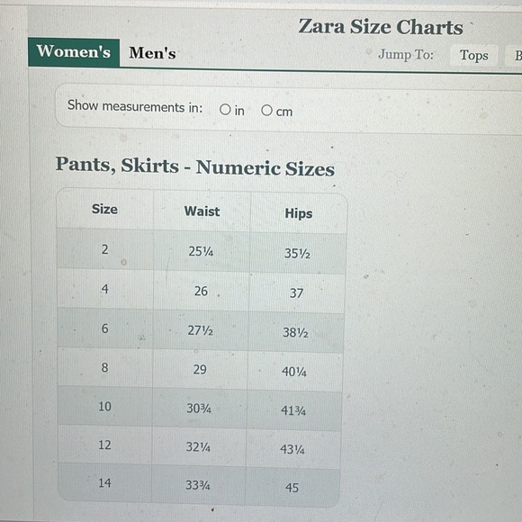 Zara flower printed jeans - new - Picture 8 of 8